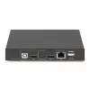 DIGITUS DS-12901 - Przełącznik KVM/Audio/USB - 4K 30 Hz, wejście USB-C/USB/HDMI, wyjście HDMI, sieć