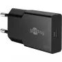 Goobay USB-C™ PD GaN Szybka ładowarka cienki (30 W) czarna