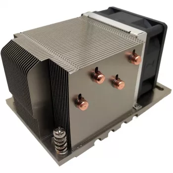 Chłodzenie Inter-Tech A-26 Chłodzenie procesora 6 cm Czarny Srebrny