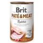 Mokra karma dla psa Brit Paté & Meat z królikiem 400 g — dorosłe psy, pasztet w puszce, białko 11%, tłuszcz 9%