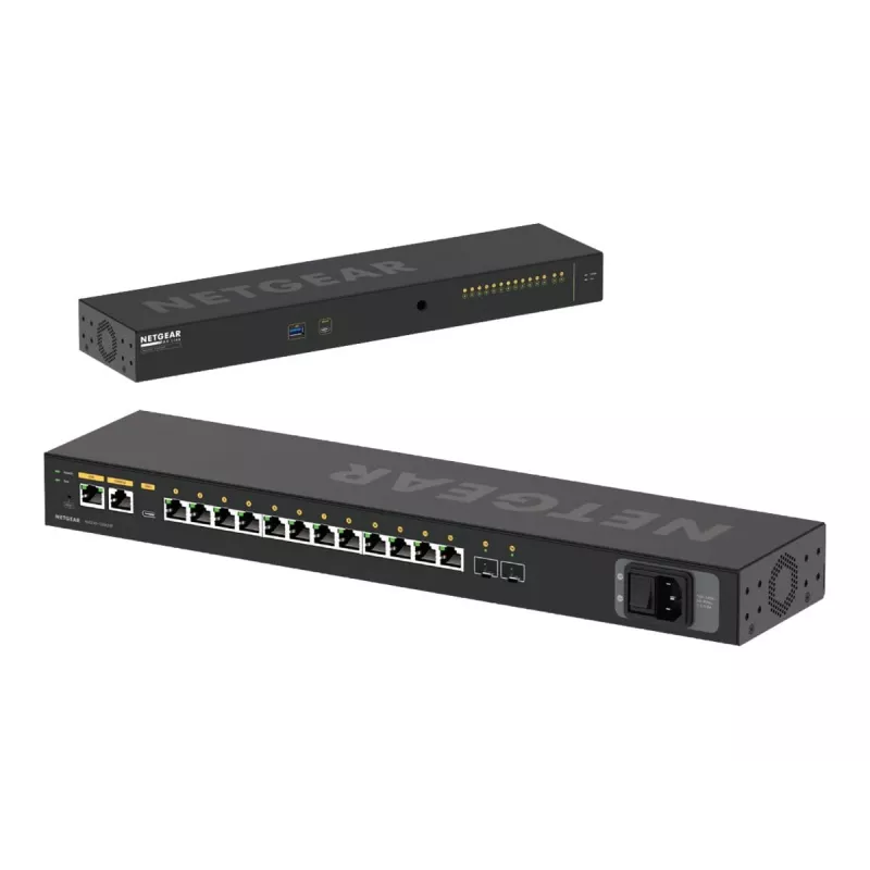 NETGEAR M4250-12M2XF Zarządzalny L2/L3 2.5G Ethernet 1U Czarny