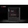 Obudowa PC SAVIO Noctis Flow RGB — Cube, ATX/Mini-ITX, 3x 120 mm wentylatory z przodu, szklany panel boczny, max GPU 35 cm