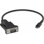 Vision Professional - adapter Sirius - 24-pin USB-C (M) do DB-9 (M) - czarny