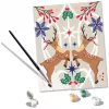 Ravensburger CreArt painting kit – Christmas deer (creative painting set)