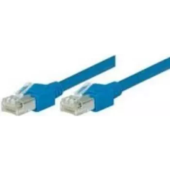 Tecline 71903B przewód krosowy Ethernet niebieski