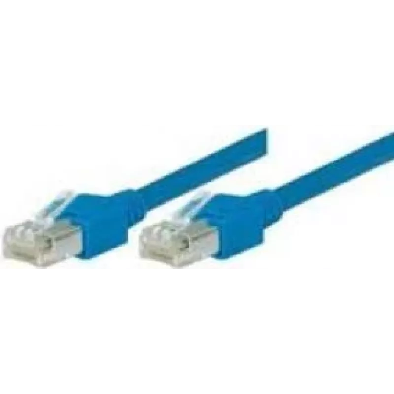 Tecline 71903B przewód krosowy Ethernet niebieski