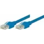 Tecline 71903B przewód krosowy Ethernet niebieski