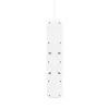 Listwa przeciwprzepięciowa Belkin SRB001VF2M-V2 — 4 gniazda, porty USB-C i USB-A, kabel 2 m