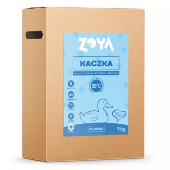Sucha karma dla psów ZOYA ColdPRO Duck 9 kg — dla dorosłych psów, jednoźródłowe białko, 26% białka, 10% tłuszczu