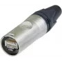 Neutrik NE8MX6-T Złącze przewodowe RJ-45 Aluminium - Czarny (NE8MX6-T)