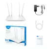 Router stołowy Cudy WR1200 Dwuzakresowy Wi‑Fi 5 (802.11ac) 867 Mbit/s, 4x RJ‑45 LAN, Biały