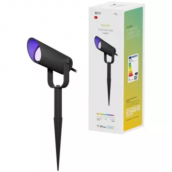 Inteligentny reflektor oświetleniowy Hombli HBSL-0100 Bluetooth 6 W Czarny