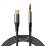 Kabel audio Joyroom SY-A07 3.5 mm na USB-C, 1.2 m, czarny