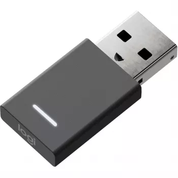 Logitech Unifying + Audio Receiver UC - Bezprzewodowy odbiornik audio do zestawu słuchawkowego, myszy, klawiatury (981-00