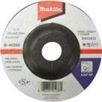 Makita - Tarcza szlifierska - do metalu - 125 mm - Ziarnistość: A36P-BF - do Makita GA005GZ, GA008GM201, GA008GZ, XGT GA005GZ (B-46268)