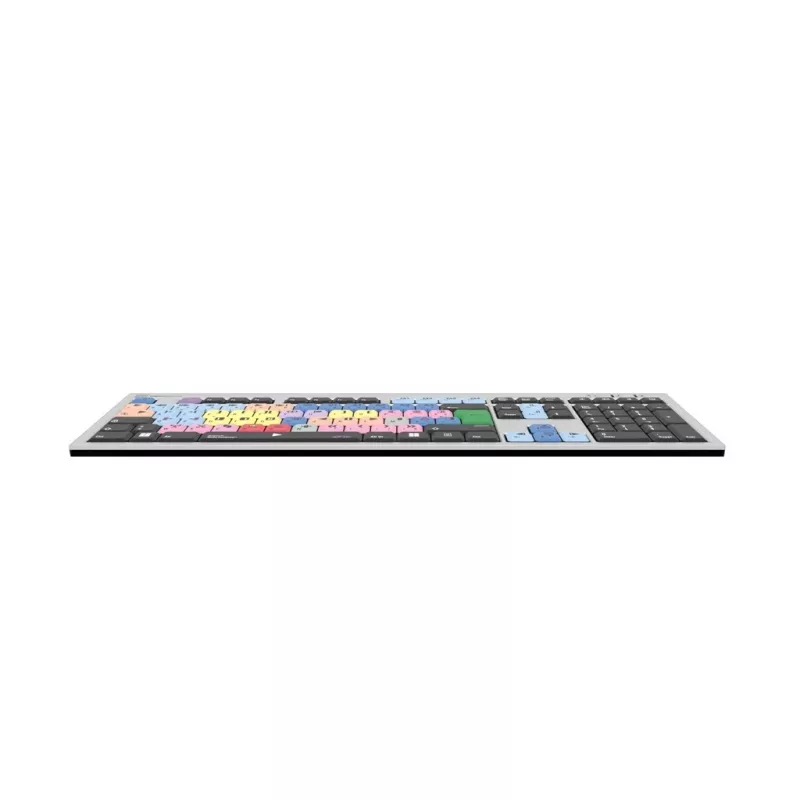 Logickeyboard LKB-MCOM4-AJPU-FR klawiatura USB AZERTY French Srebrny (LKB-MCOM4-AJPU-FR)