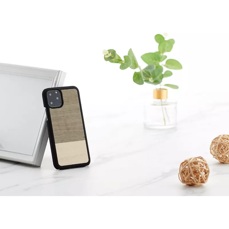 Etui na smartfona man and wood do iPhone 11 Pro — czarne, ochronne etui