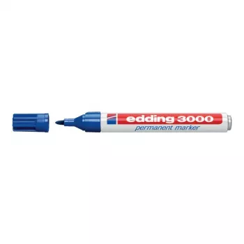 Marker permanentny Edding 3000 niebieski 10 szt.