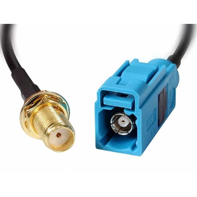 Kabel koncentryczny DeLOCK 88583 0,2 m czarny