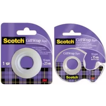 Taśma biurowa Scotch GIFTWRAPD 15 m przezroczysta