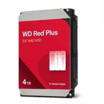 Wewnętrzny HDD Western Digital czerwony Plus WD40EFZZ 4 TB 5400 RPM 128 MB 3,5 cala SATA III