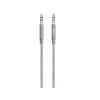 Linksys Belkin MIXIT Kabel Aux - Kabel audio - Mini-Phone Stereo 3,5 mm (męski) - Mini-Phone Stereo 3,5 mm (męski) - 1,22 m - Szary (AV10164BT04-GRY)