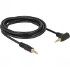 Kabel audio DeLOCK 83758 3 m 3,5 mm czarny