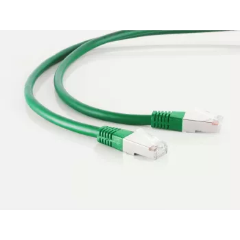 Kabel sieciowy S/CONN 75725-HG zielony 15 m Cat6 S/FTP