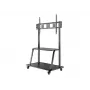 LOGILINK BP0085 TV monitor cart 60-105inch height adjustable 150kg max.