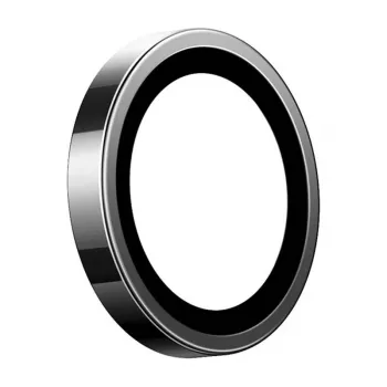 Szkło ochronne na aparat Torras do iPhone 16 Pro Max — Lensguard, czarny