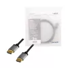 Kabel LogiLink CHA0101 HDMI AV czarno-szary 2m HDMI na wtyki HDMI
