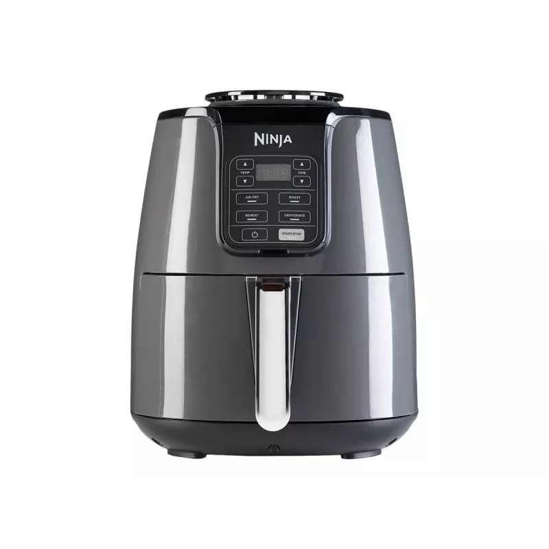 Ninja AF100 Pojedyncza 3,8 L Wolnostojąca 1550 W Frytkownica na gorące powietrze Czarny