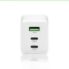 Ładowarka sieciowa everActive SQ-655Q 65W, 1×USB-A + 2×USB-C szybkie ładowanie