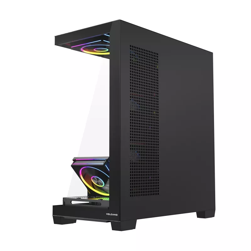 Modecom Volcano Stellar Plus ARGB Midi 8F Black