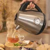 Cecotec Thermosense 620 Retro Steel Czajnik Elektryczny 1,7 L 2200 W Stal Nierdzewna