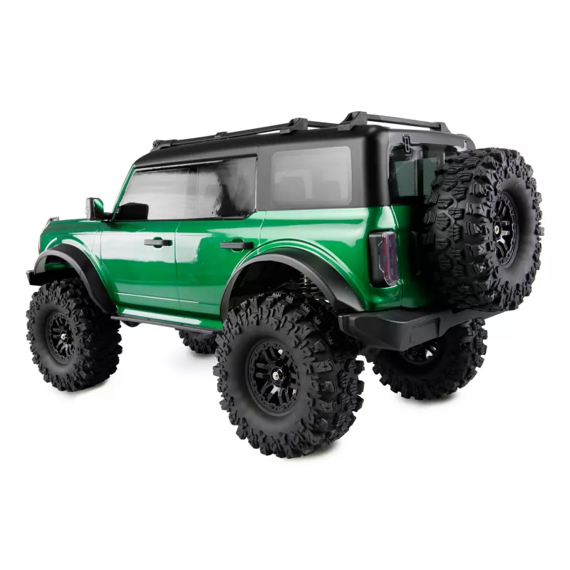 Amewi Crawler AMXRock Caballo 4WD 1:10 w kolorze zielony metalik — zdalnie sterowany pojazd terenowy