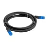 LANBERG PATCHCORD S/FTP CAT.6A 2M BLACK LSZH
