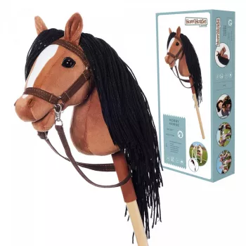 Koń na patyku HOPPIHORSE Hobby Horse A4 Bay