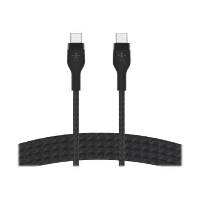 Belkin BOOSTCHARGE PRO Flex USB Cable 1 m USB 2.0 USB C Czarny (CAB011BT1MBK)