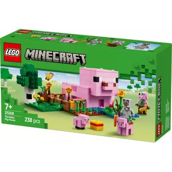 LEGO MINECRAFT 21268 Domek Małej Świnki