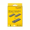 Stacja dokująca DeLOCK Dual USB Type-C z HDMI USB 3.2 SD PD 3.0