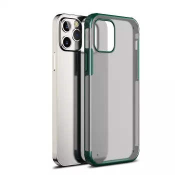 Ochronne wstrząsoodporne etui Devia do iPhone 12 Pro Max, zielone