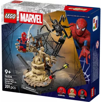 LEGO MARVEL 76334 Epicka Bitwa: Spider-Man kontra Sandman