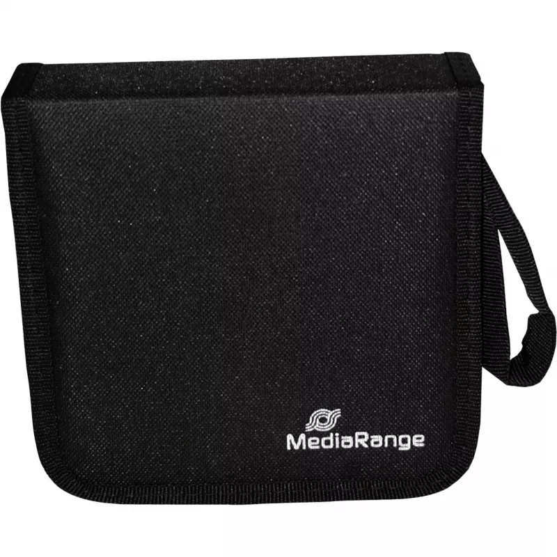 Etui portfelowe MediaRange BOX50 na 24 płyty Czarny