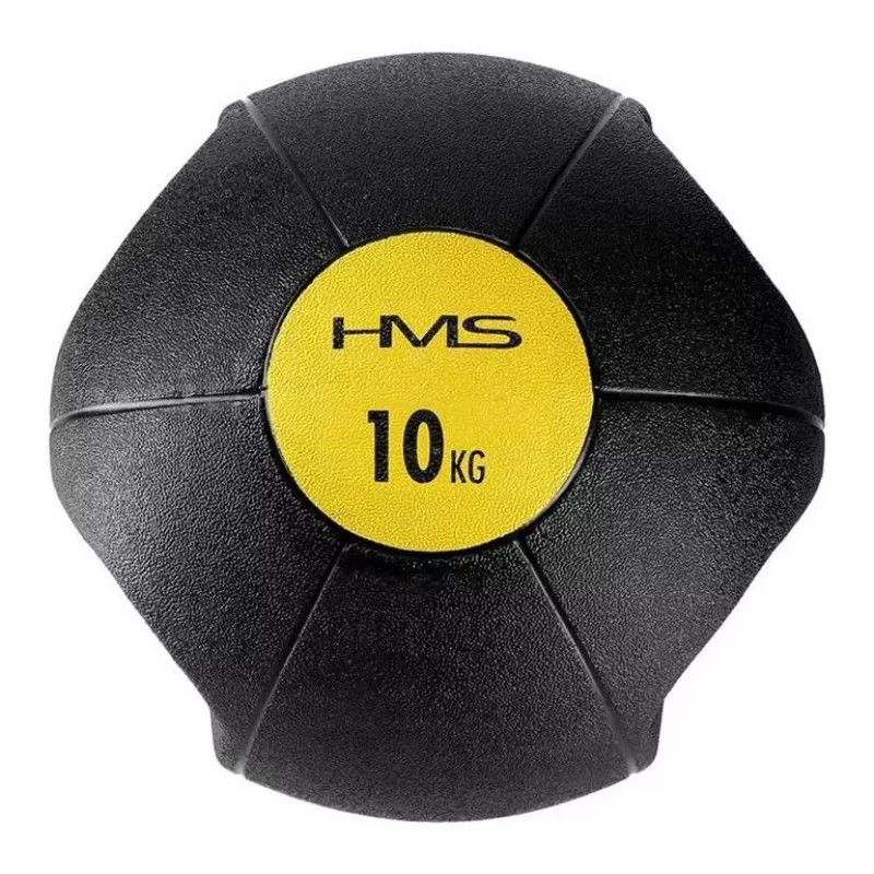 HMS Fitness NKU10 piłka lekarska 10 kg Czarna