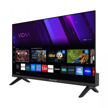 Telewizor Smart HD 24 cale Krüger & Matz KM0224-V3, 1366×768, DLED, Wi‑Fi, 3×HDMI, 2×USB, CI+, 2×3 W