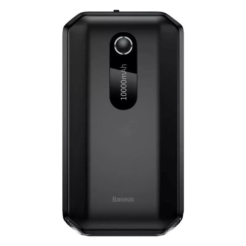 Baseus BS-CH001 - urządzenie rozruchowe, booster 10000 mAh 12V (1000 A / 500 A) + zaciski krokodylkowe (czarny)
