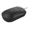 Przewodowa mysz optyczna Lenovo GY51D20875 USB Type-C, symetryczna, 2400 DPI, 4 przyciski, czarna
