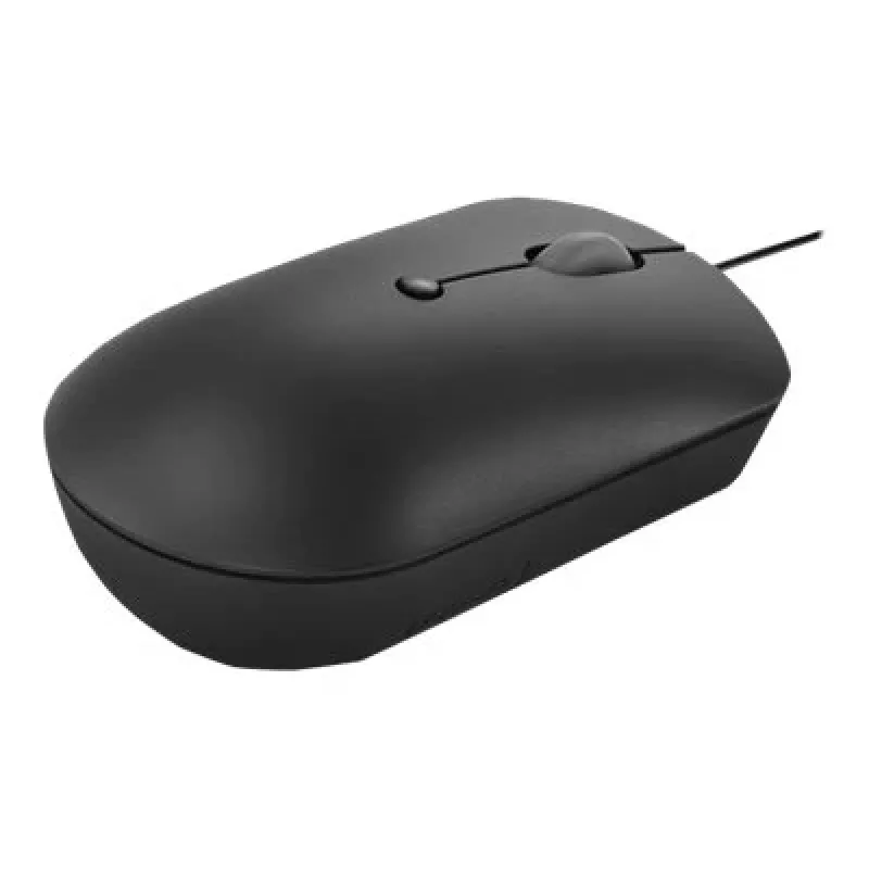 Przewodowa mysz optyczna Lenovo GY51D20875 USB Type-C, symetryczna, 2400 DPI, 4 przyciski, czarna