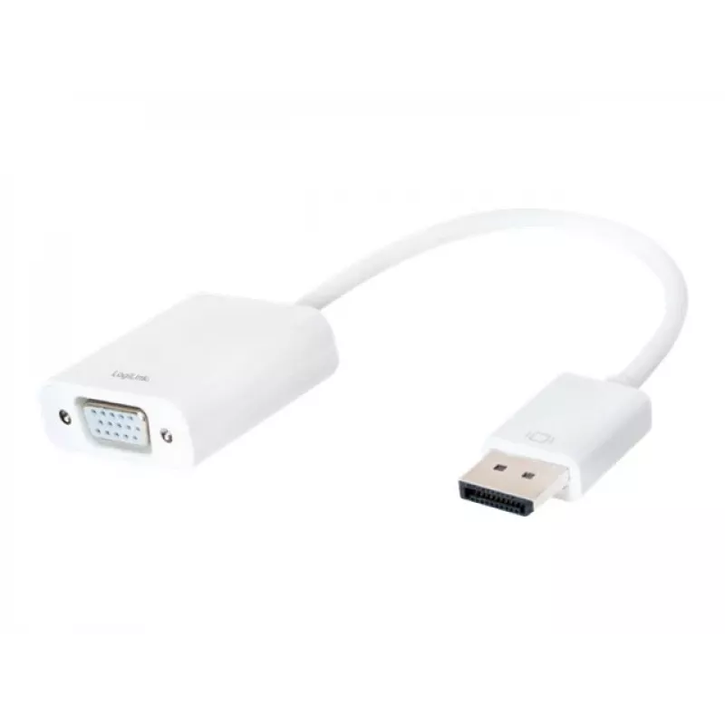 Adapter kabla wideo VGA D-Sub DisplayPort LogiLink CV0059B